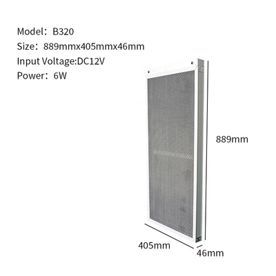 Electric Powered 12V Electrostatic Ozone AIR B320 for Commercial Air Cleaning