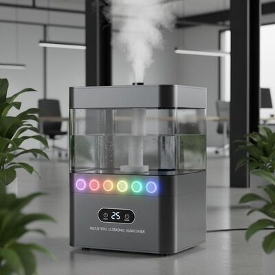 Good price 15-30m2 Industrial Ultrasonic Humidifier Offering 7 Colorful Lights Suitable for Industrial Production and Office Areas online