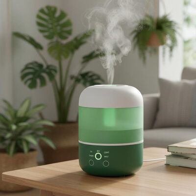 Good price Green Air Ultrasonic Humidifier Featuring Timing 1H 3H 6H CONT Suitable for Continuous in Various Indoor Environments online