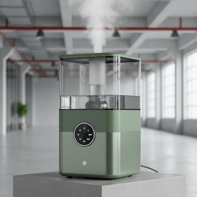 Good price Green Ultrasonic Air Humidifier Featuring Timing 1H 3H 6H CONT Designed for Business and Industrial Applications online