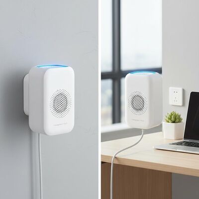 Good price Coverage Area 5 to 15 Square Feet Negative Ion Generator Desktop Wall Mounted Air Ionizer Perfect for Small Environments online